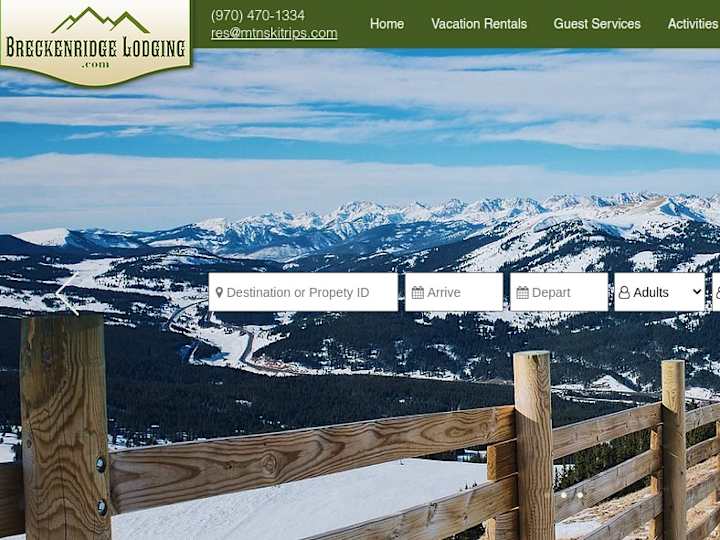 Cover image for Breckenridge Lodging