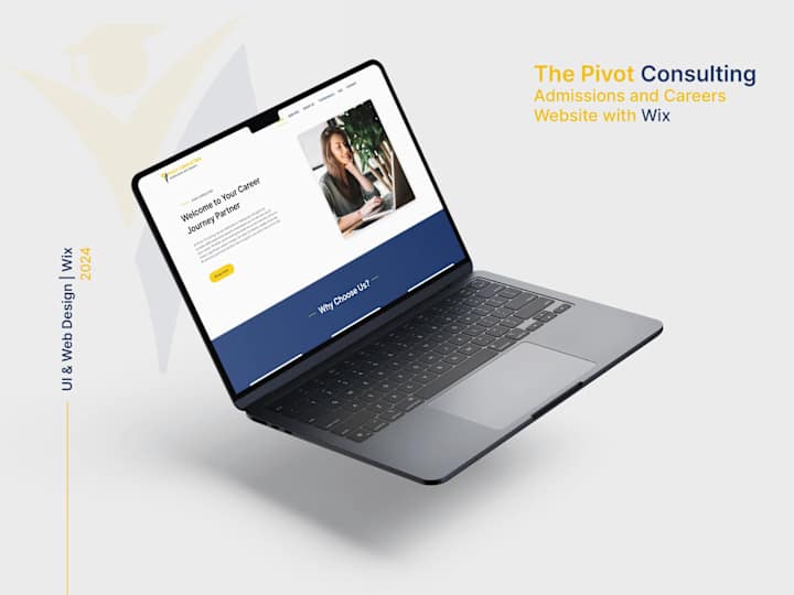 Cover image for The Pivot Consulting - Website creation in Wix