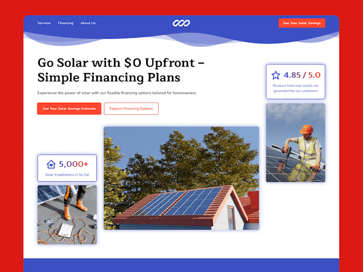 Cover image for Sun Flow Energy 💸 | Affordable Company Website Design