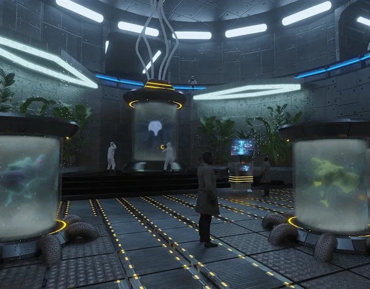 Cover image for 3D sci-fi designs/renders