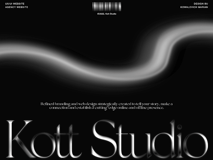 Cover image for Kott.Studio Digital Agency :: Website & Identity