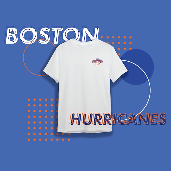 Cover image for Boston Hurricanes T-Shirt on Behance