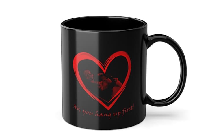 Cover image for Scream Valentines Day Coffee Cup, 11oz