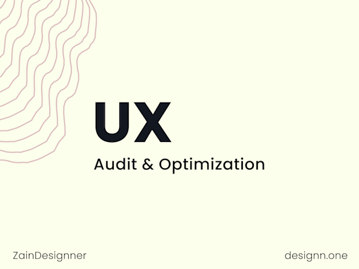 Cover image for UX Audit and Optimization