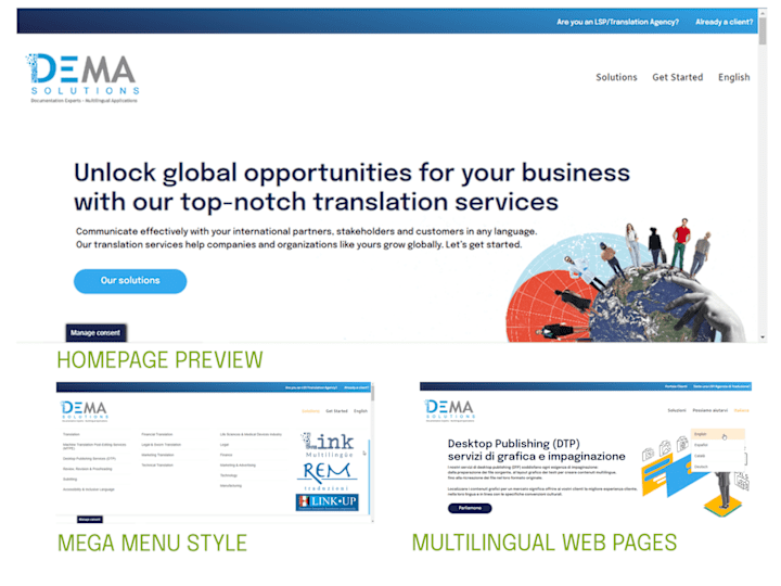 Cover image for Developed a Responsive, SEO-Friendly Multilingual Website 