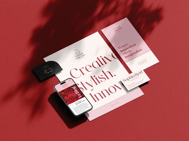 Cover image for Cyber Cherry: Where Bold Creativity Meets Modern Design