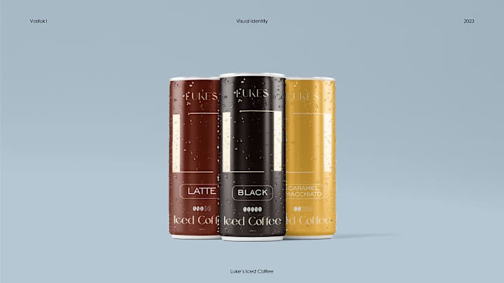 Cover image for Iced Coffee | Visual Identity on Behance