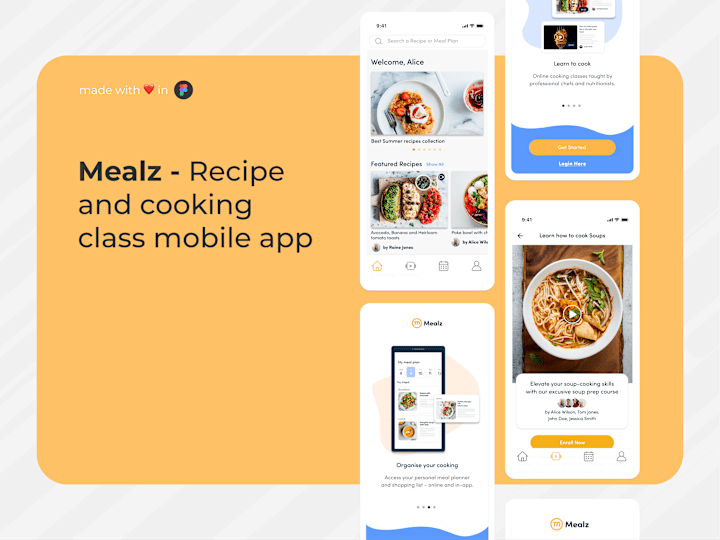 Cover image for Mealz iOS App - Cooking at home made simple