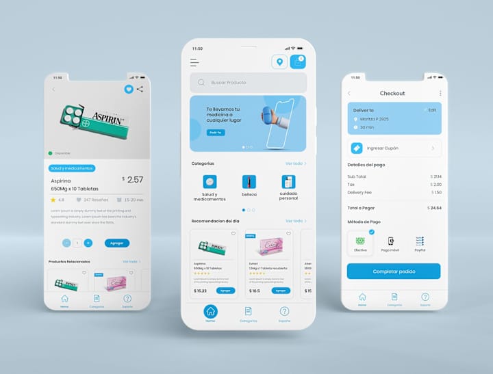 Cover image for Flutter app for an e-commerce platform.