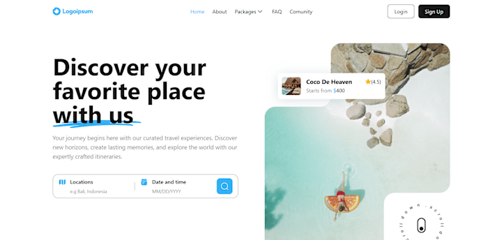 Cover image for Travel Agent Bay Frontend Slicing