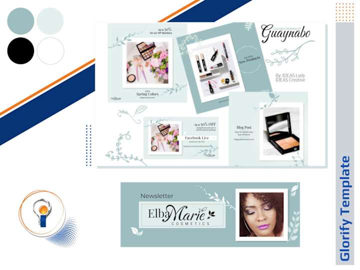 Cover image for Guaynabo Cosmetics Marketing Kit (Glorify Template)