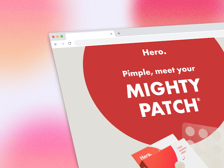 Cover image for Mighty Patch Landing Page Design in Pagedeck
