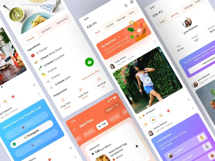 Cover image for Fitness App - Get personalized meal plans