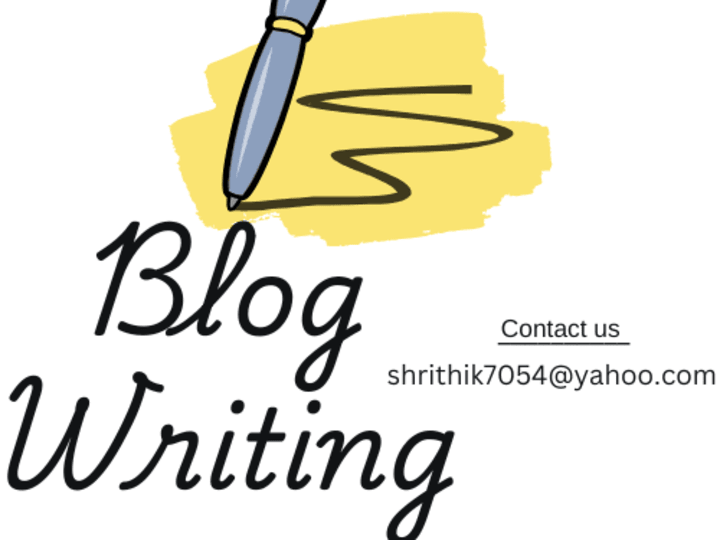 Cover image for Blog writing