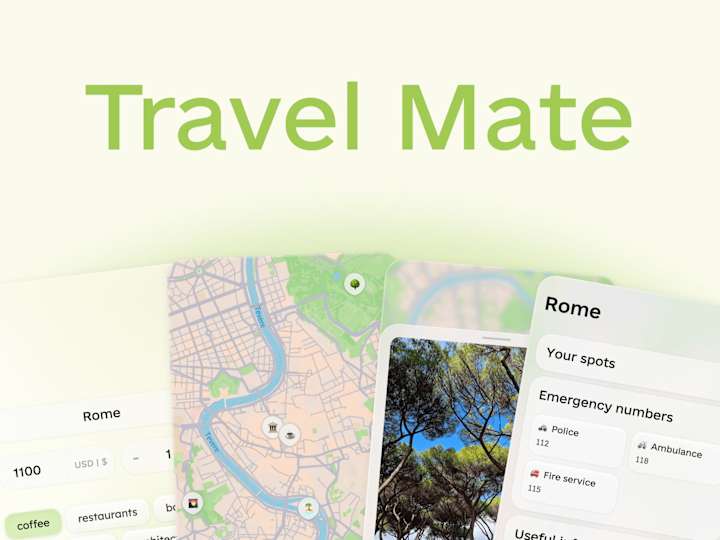 Cover image for Travel Mate web app