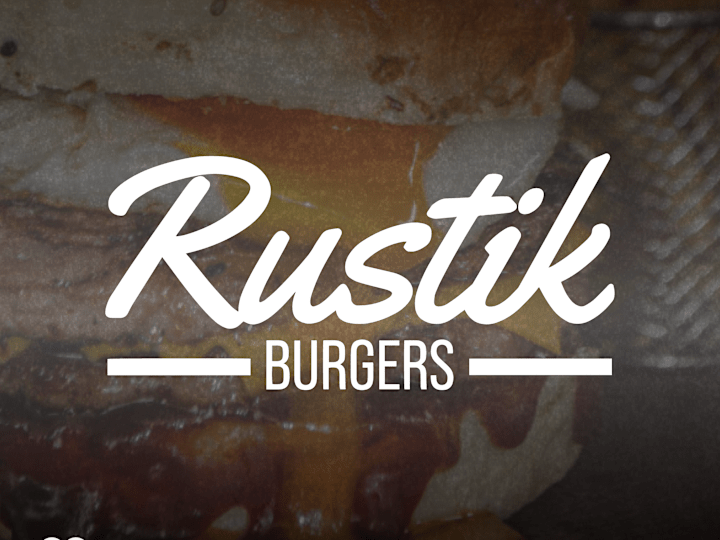 Cover image for Rustik Burgers Logo Design