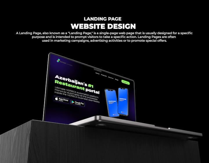 Cover image for Website - Landing page