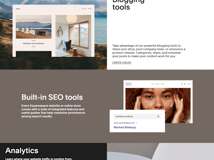 Cover image for Squarespace 5 - page Website.