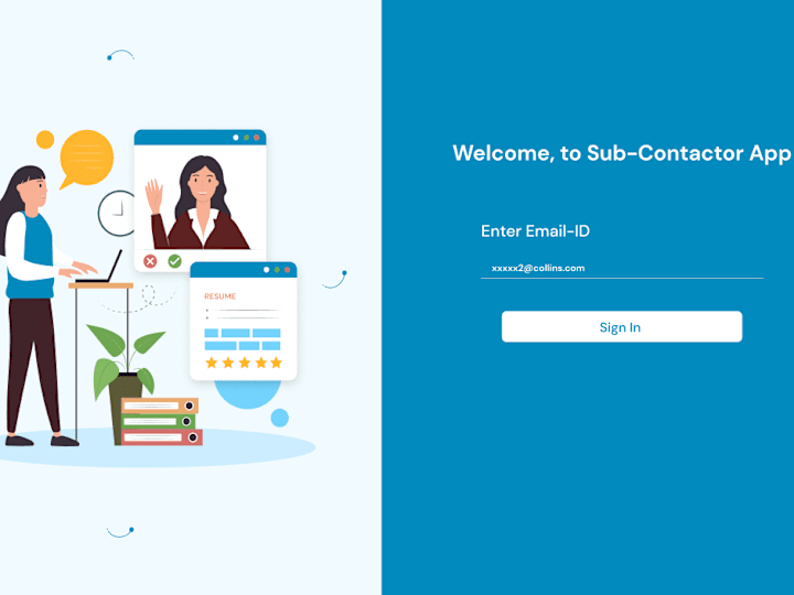 Cover image for Hiring Sub-Contractor App
