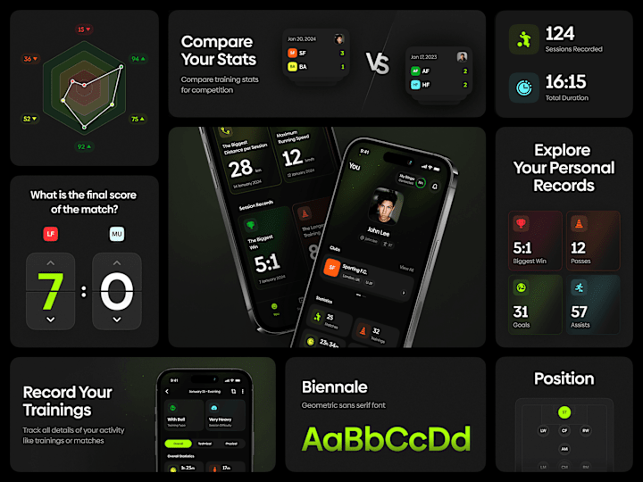 Cover image for Ginga. Football Tracker App 