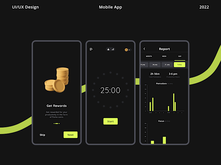 Cover image for Distraction Blocker App - Mobile App Design