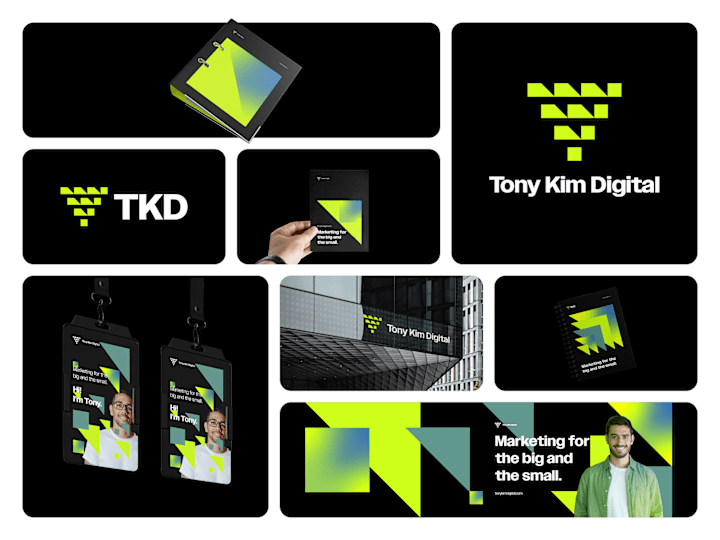 Cover image for Tony Kim Digital Brand Identity