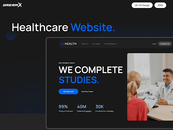 Cover image for Healthcare Website Design