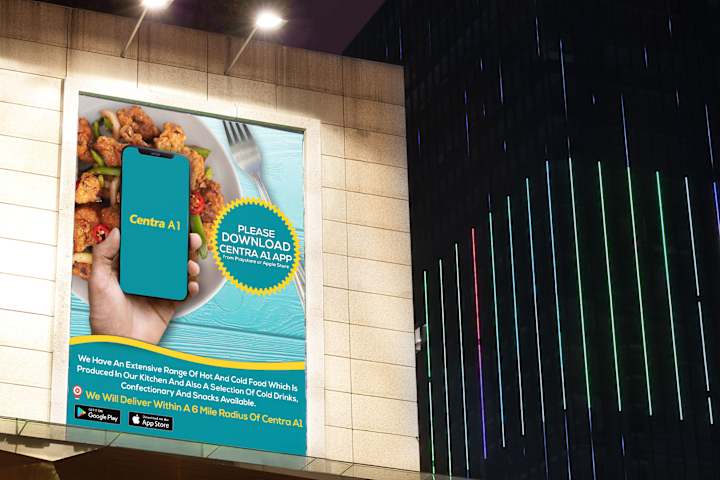 Cover image for Centra A1 App For Store Delivery :: Behance