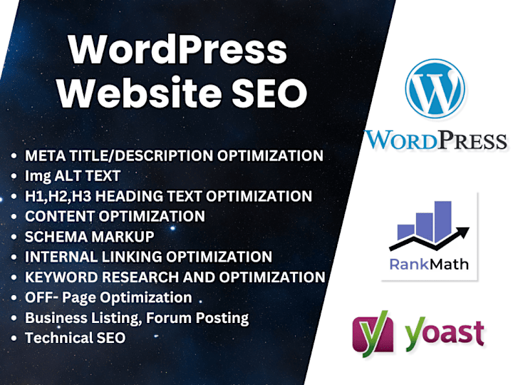 Cover image for You will get On-Page Optimization for your WordPress Website