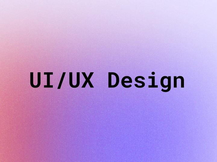 Cover image for User-Centered Product Design (UI/UX)