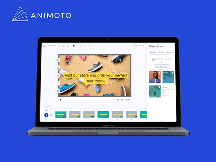 Cover image for Animoto AI video generator