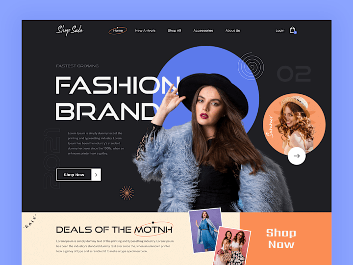 Cover image for ShopSale ( E commerce Website )