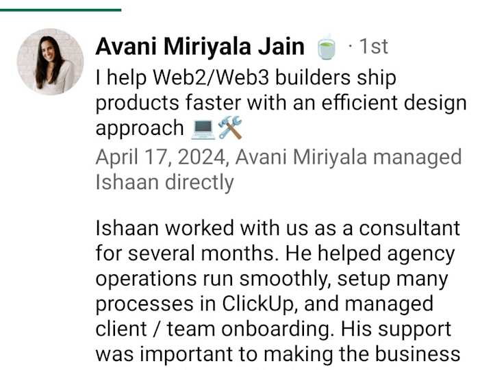 Cover image for Operations Consultant