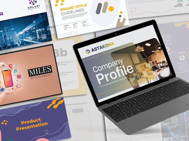 Cover image for Company Profile, Anual Report, Magazines, Book , Brochure Design