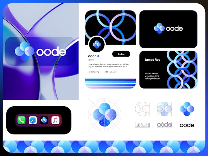 Cover image for Oode Brand Identity Design