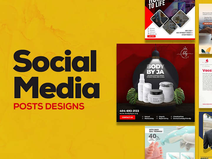 Cover image for I Will design social media facebook, instagram, linkedin,  post