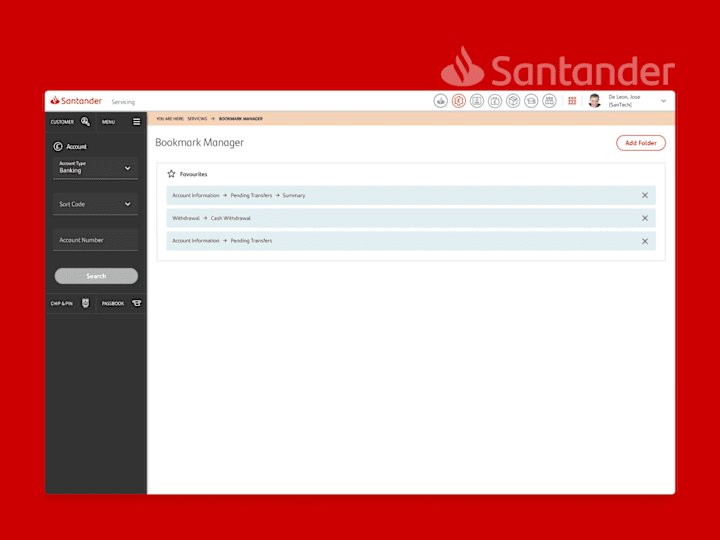 Cover image for Transforming Santander's Internal User Experiences