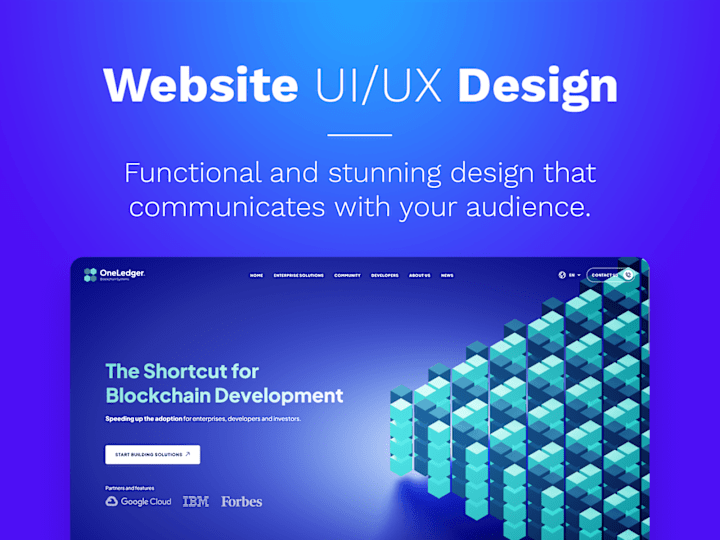 Cover image for Professional Website UI/UX Design