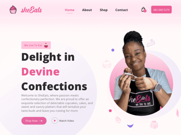 Cover image for Website Development for SheEats