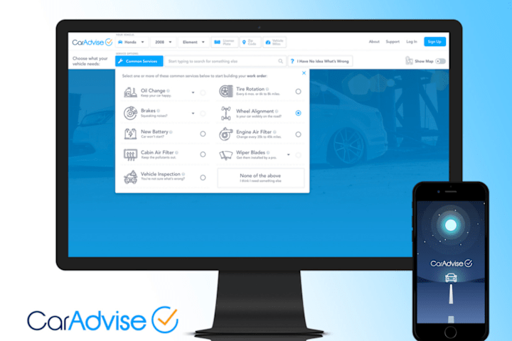 Cover image for CarAdvise UX