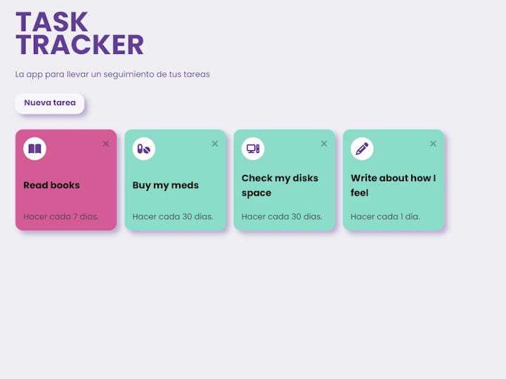 Cover image for Web app "Task Tracker"