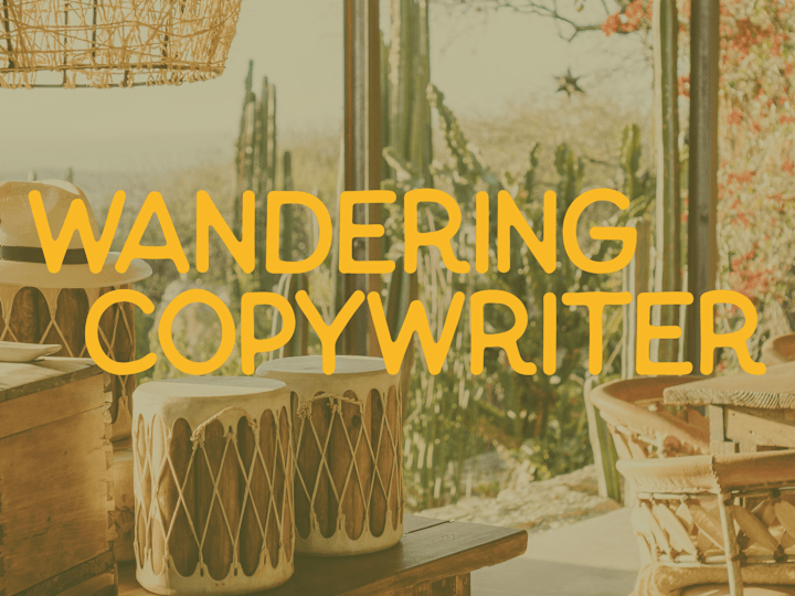 Cover image for Wandering Copywriter Brand Design