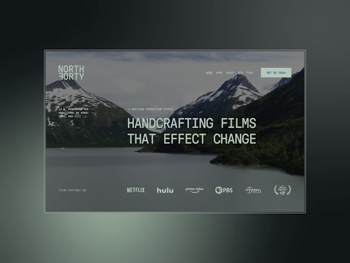 Cover image for North Forty Squarespace Website