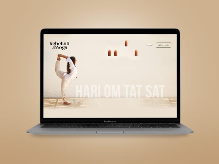 Cover image for Rebekah Yoga Website