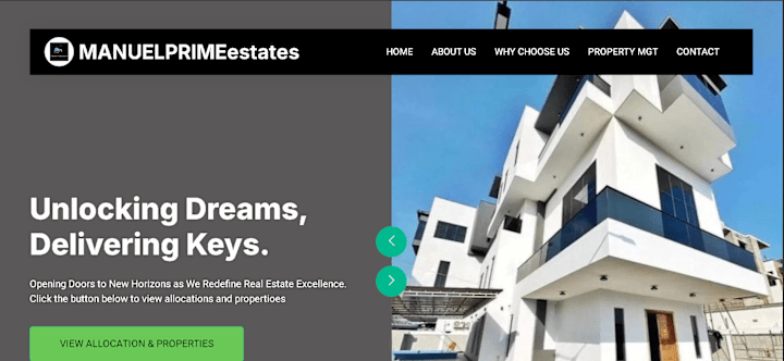 Cover image for Ongoing revamp of a real estate site for a client.