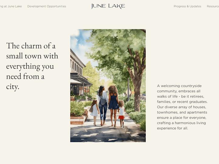 Cover image for June Lake Figma To Webflow Development