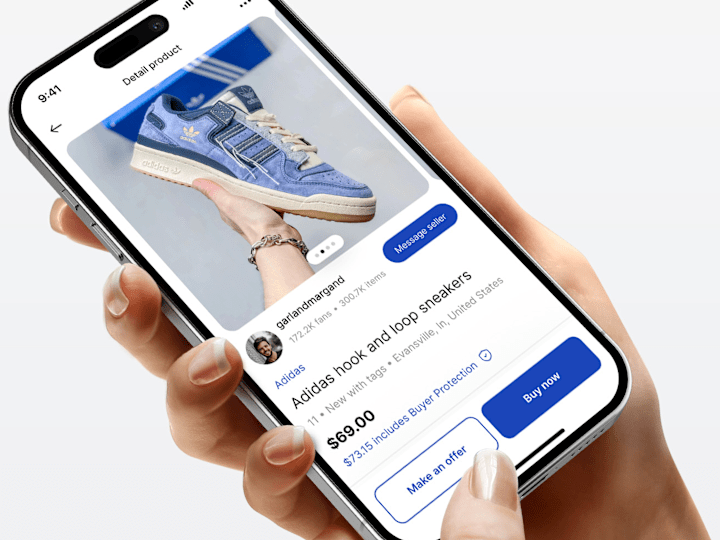 Cover image for Thrivi - E-commerce Second-hand App UI Kit