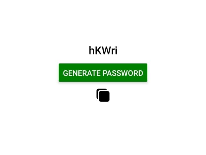 Cover image for Password generator 