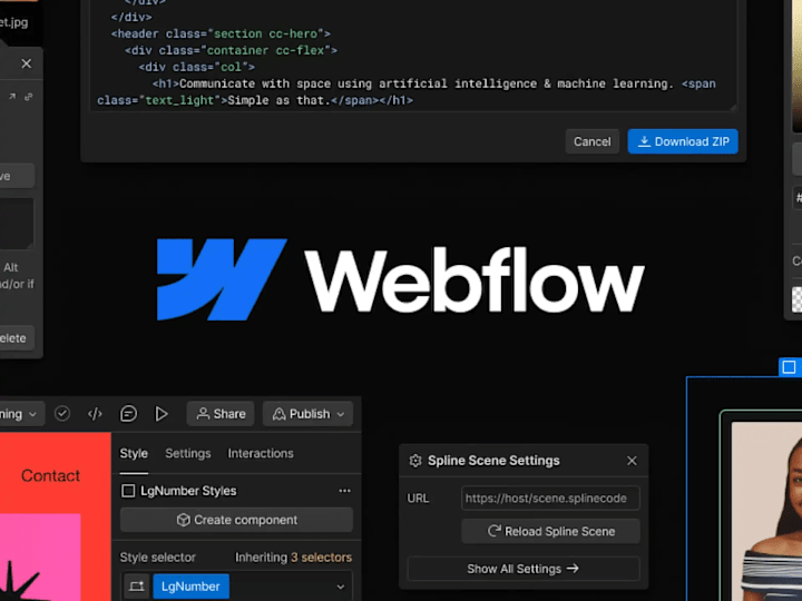 Cover image for Custom Webflow Design, Development and Maintenance for Websites