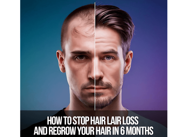 Cover image for How to stop Hair loss & Regrow your hairs in 6 Months - YouTube